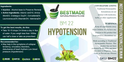 BM22 product label.jpg bm22 dosage and administration - BM22 product label